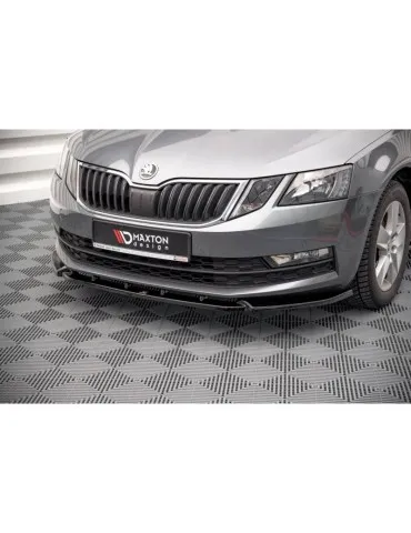Lame de Pare-chocs Avant V.1 SKODA OCTAVIA MK3 Facelift - Maxton