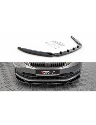 Lame de Pare-chocs Avant V.2 SKODA OCTAVIA MK3 Facelift - Maxton