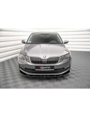 Lame de Pare-chocs Avant V.2 SKODA OCTAVIA MK3 Facelift - Maxton