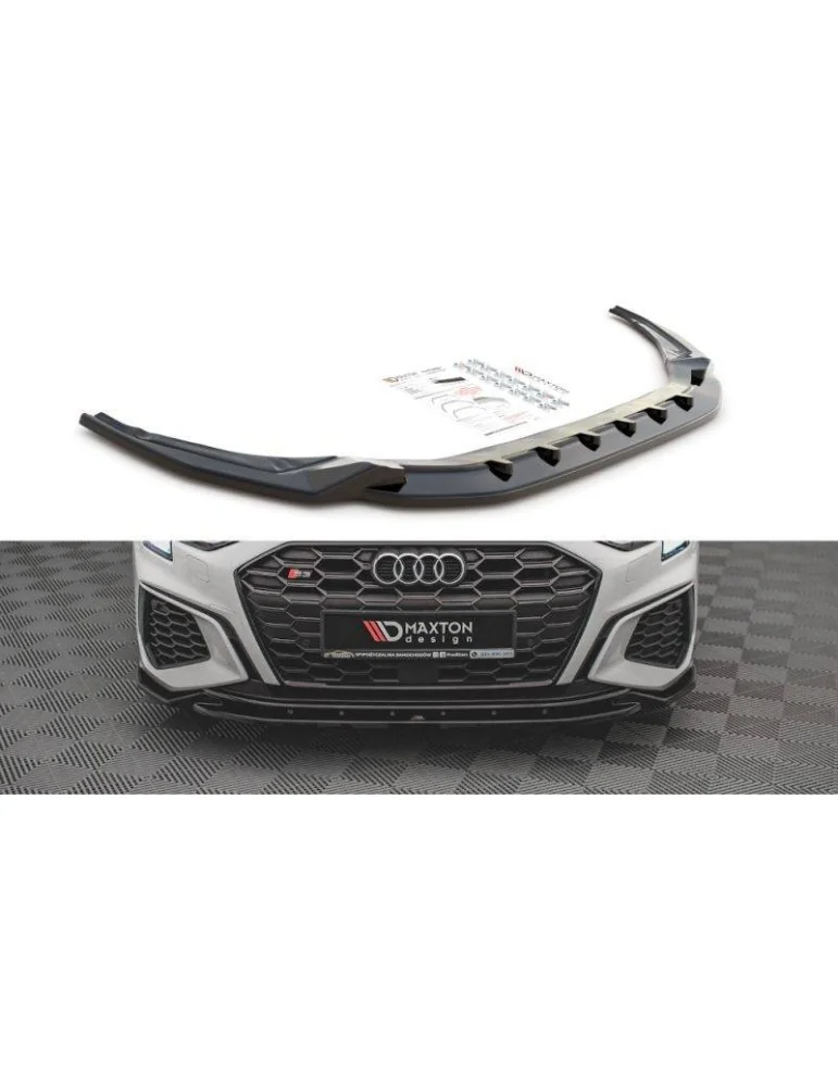 Lame de Pare-chocs Avant V.2 AUDI S3 / A3 S-LINE 8Y - Maxton