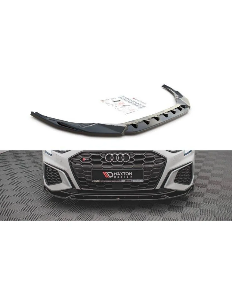 Lame de Pare-chocs Avant V.3 AUDI S3 / A3 S-LINE 8Y - Maxton