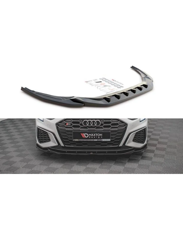 Lame de Pare-chocs Avant V.4 AUDI S3 / A3 S-LINE 8Y - Maxton