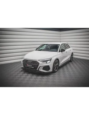 Lame de Pare-chocs Avant V.4 AUDI S3 / A3 S-LINE 8Y - Maxton