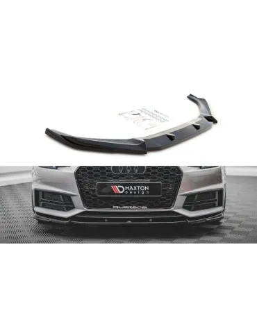 Lame de Pare-chocs Avant V.3 AUDI S4 / A4 S-LINE B9 - Maxton