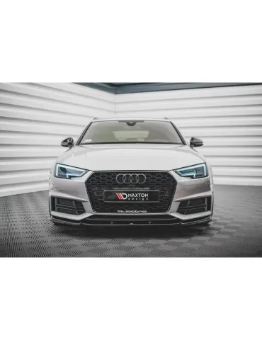 Lame de Pare-chocs Avant V.3 AUDI S4 / A4 S-LINE B9 - Maxton