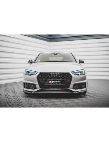 Lame de Pare-chocs Avant V.4 AUDI S4 / A4 S-LINE B9 - Maxton