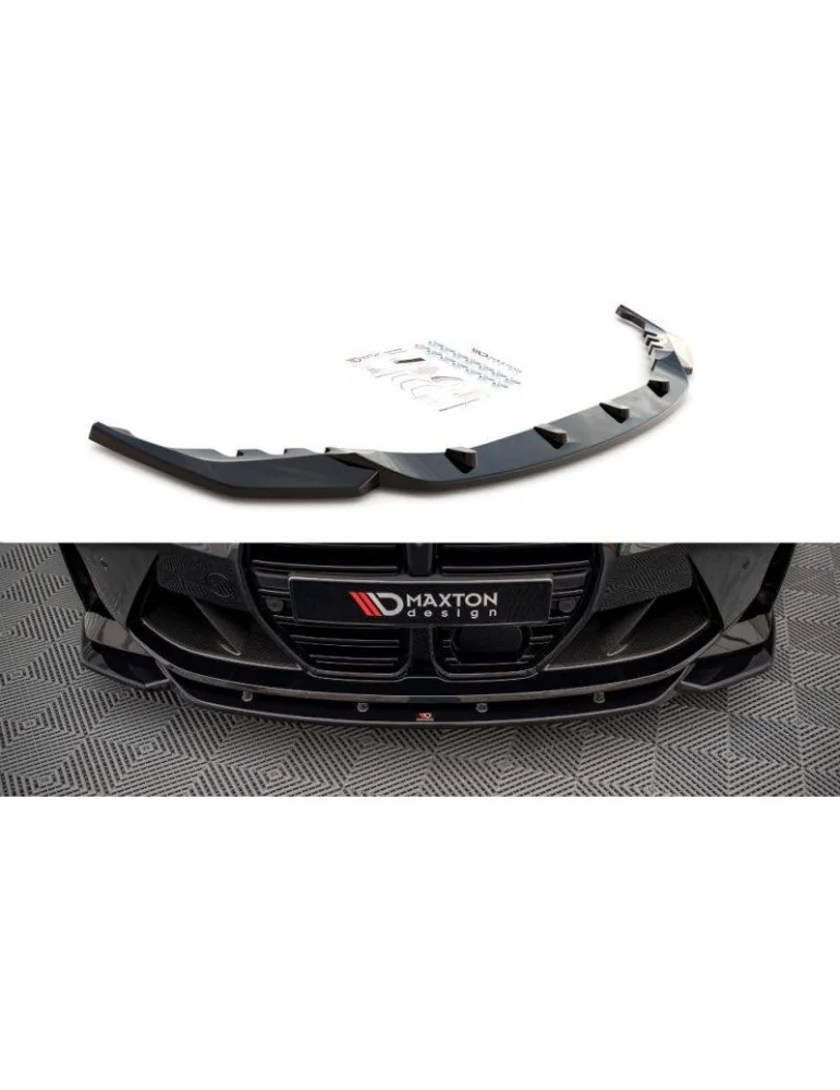 Lame de Pare-chocs Avant V.2 BMW M4 G82 / M3 G80 - Maxton