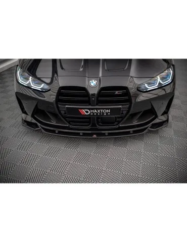 Lame de Pare-chocs Avant V.2 BMW M4 G82 / M3 G80 - Maxton