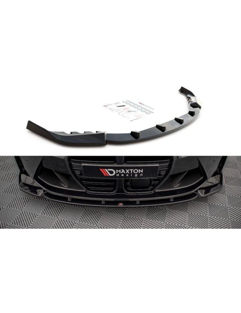 Lame de Pare-chocs Avant V.3 BMW M4 G82 / M3 G80 - Maxton