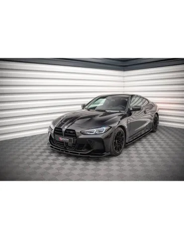 Lame de Pare-chocs Avant V.3 BMW M4 G82 / M3 G80 - Maxton