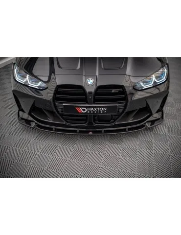 Lame de Pare-chocs Avant V.3 BMW M4 G82 / M3 G80 - Maxton