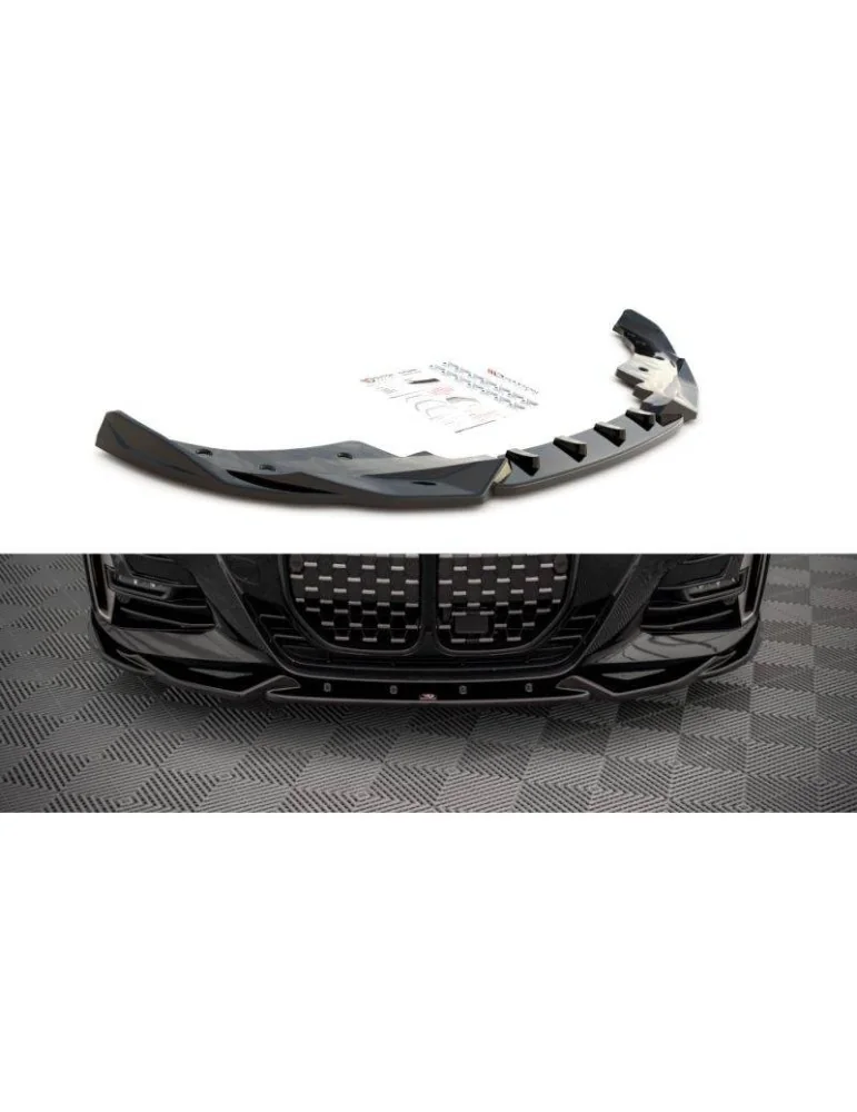 Lame de Pare-chocs Avant V.2 BMW 4 M-Pack G22 - Maxton