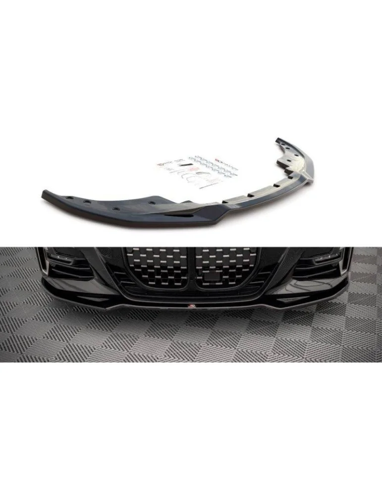 Lame de Pare-chocs Avant V.3 BMW 4 M-Pack G22 - Maxton