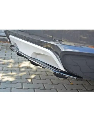 Diffuseur central Arrière BMW X4 M-PACK (avec une barre verticale) - Maxton