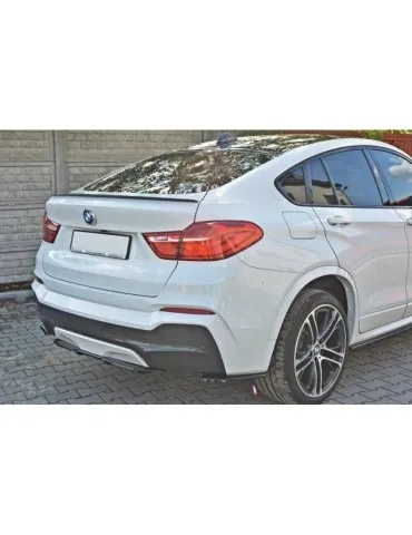 Diffuseur central Arrière BMW X4 M-PACK (avec une barre verticale) - Maxton