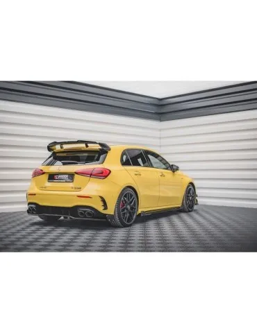 Diffuseur central Arrière + Volets latéraux MERCEDES-AMG A 45 S AERO Pack W177 - Maxton