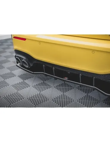 Diffuseur central Arrière + Volets latéraux MERCEDES-AMG A 45 S AERO Pack W177 - Maxton