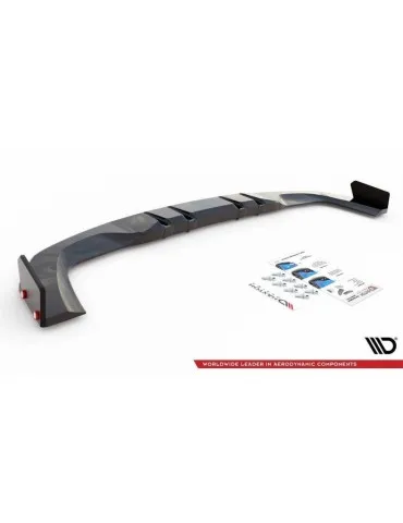Diffuseur central Arrière + Volets latéraux MERCEDES-AMG A 45 S AERO Pack W177 - Maxton