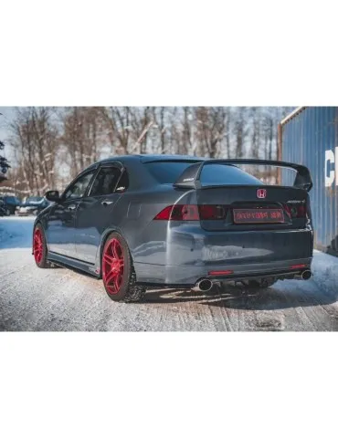 Lame de pare-chocs Latérales Arrière V.2 HONDA Accord Mk7 Type-S - Maxton