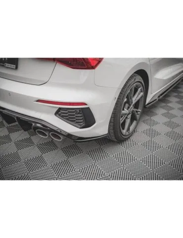 Lame de pare-chocs Latérales Arrière V.2 AUDI S3 Sportback 8Y - Maxton