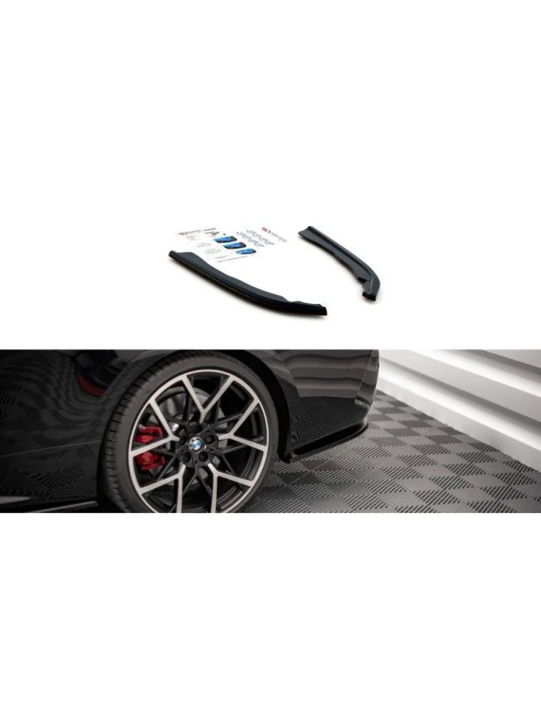 Lame de pare-chocs Latérales Arrière V.1 BMW 4 M-Pack G22 - Maxton