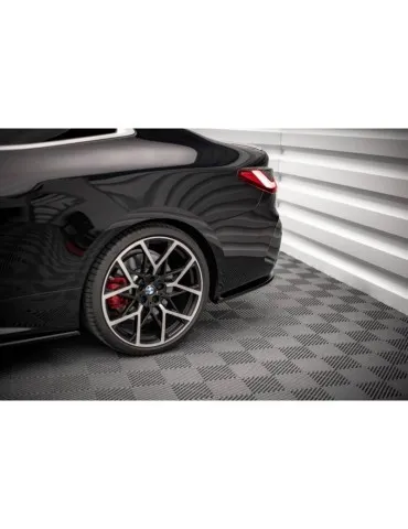 Lame de pare-chocs Latérales Arrière V.1 BMW 4 M-Pack G22 - Maxton