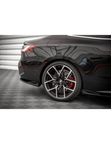 Lame de pare-chocs Latérales Arrière V.2 BMW 4 M-Pack G22 - Maxton