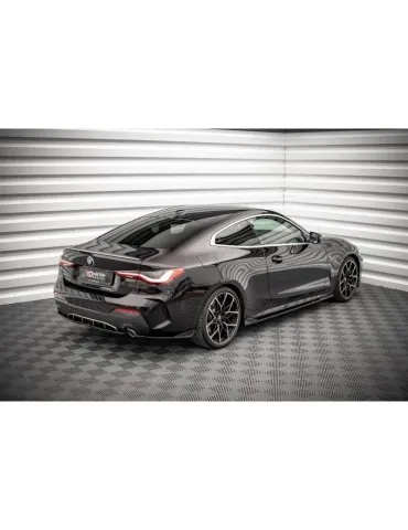 Lame de pare-chocs Latérales Arrière V.2 BMW 4 M-Pack G22 - Maxton