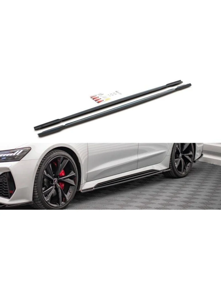 Extension / Rajout de Bas de caisse V.1 AUDI RS6 C8 / RS7 C8 - Maxton
