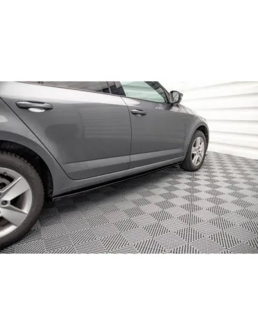 Extension / Rajout de Bas de caisse SKODA OCTAVIA MK3 Facelift - Maxton