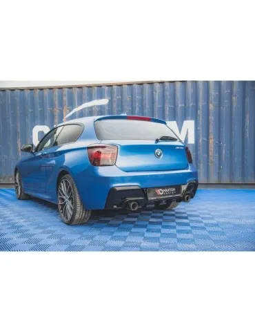 Lame / Diffuseur du Pare-chocs Arrière V.1 BMW M135i F20 - Maxton
