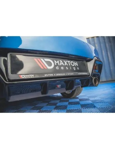 Lame / Diffuseur du Pare-chocs Arrière V.1 BMW M135i F20 - Maxton