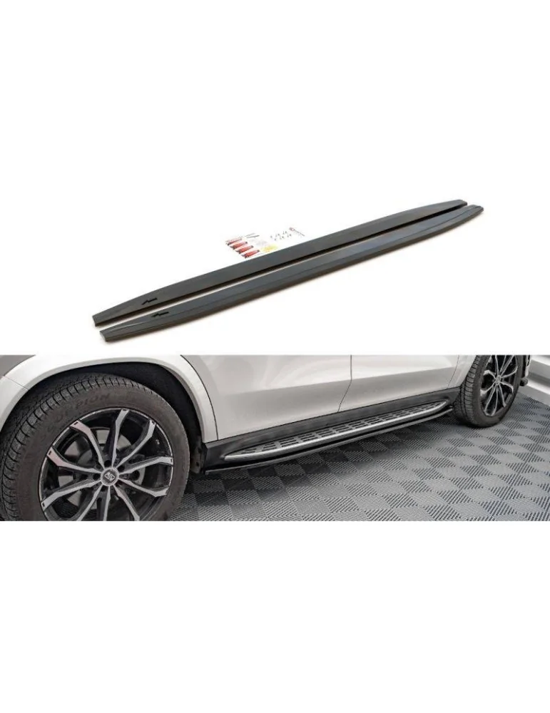 Extension / Rajout de Bas de caisse MERCEDES-BENZ GLS AMG-Line X167 - Maxton