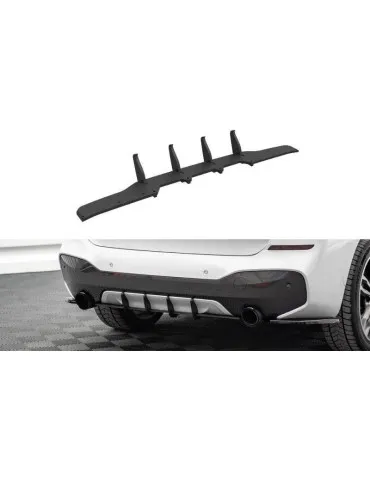 Gamme Street Pro Central Diffuseur Arrière BMW X1 M-Pack F48 - Maxton