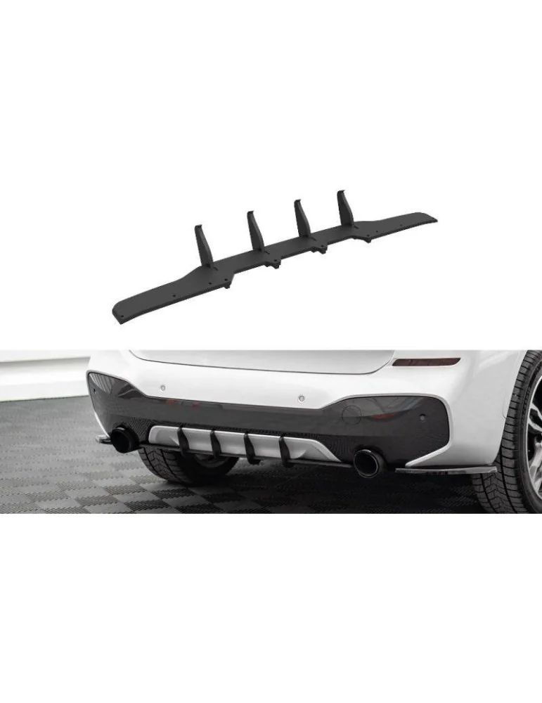 Gamme Street Pro Central Diffuseur Arrière BMW X1 M-Pack F48 - Maxton