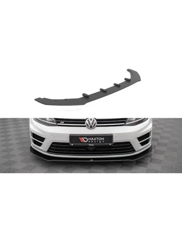 Gamme Street Pro Lame de Pare-chocs Avant V.1 VOLKSWAGEN GOLF R Mk7 - Maxton