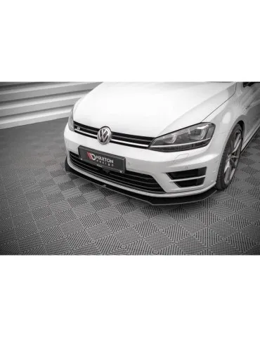 Gamme Street Pro Lame de Pare-chocs Avant V.1 VOLKSWAGEN GOLF R Mk7 - Maxton