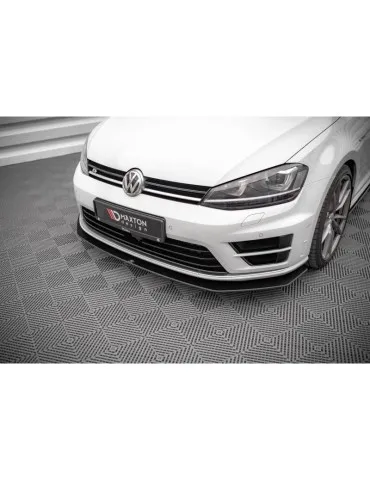 Gamme Street Pro Lame de Pare-chocs Avant V.2 VOLKSWAGEN GOLF R Mk7 - Maxton