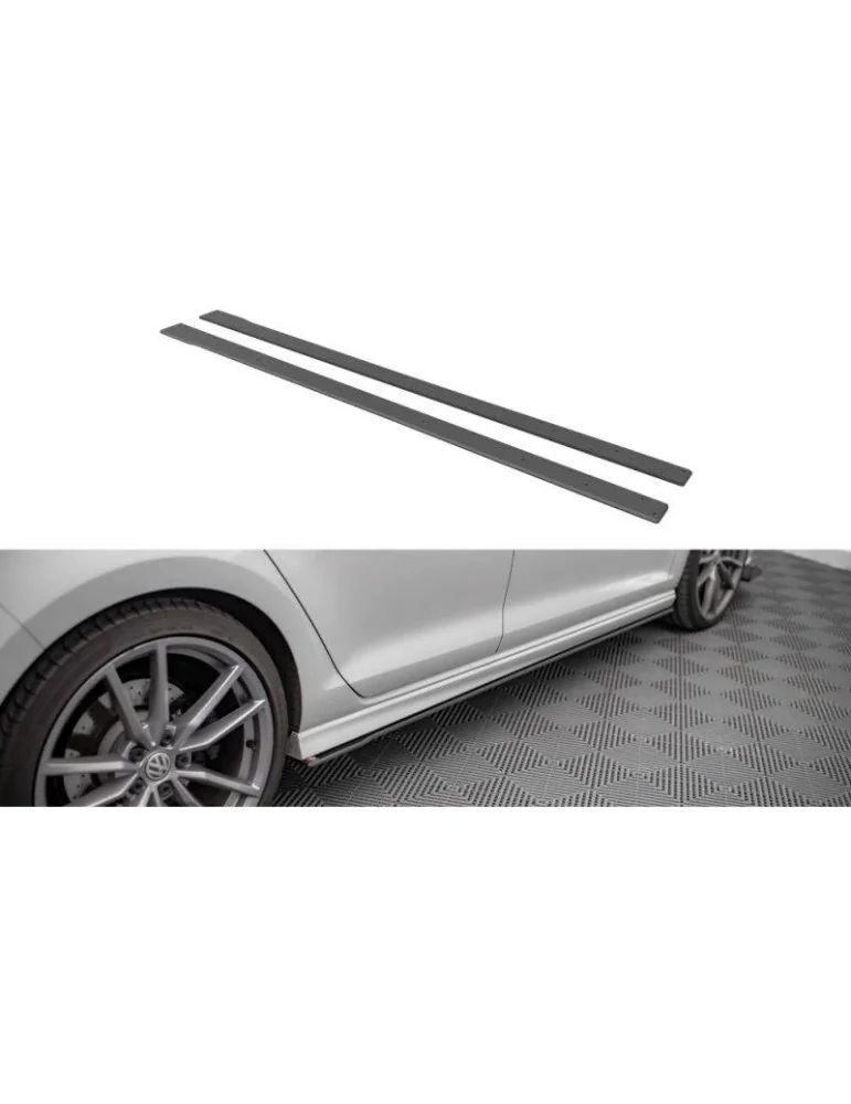 Gamme Street Pro Extension / Rajout de Bas de caisse VOLKSWAGEN GOLF R Mk7 - Maxton