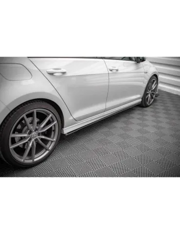 Gamme Street Pro Extension / Rajout de Bas de caisse VOLKSWAGEN GOLF R Mk7 - Maxton