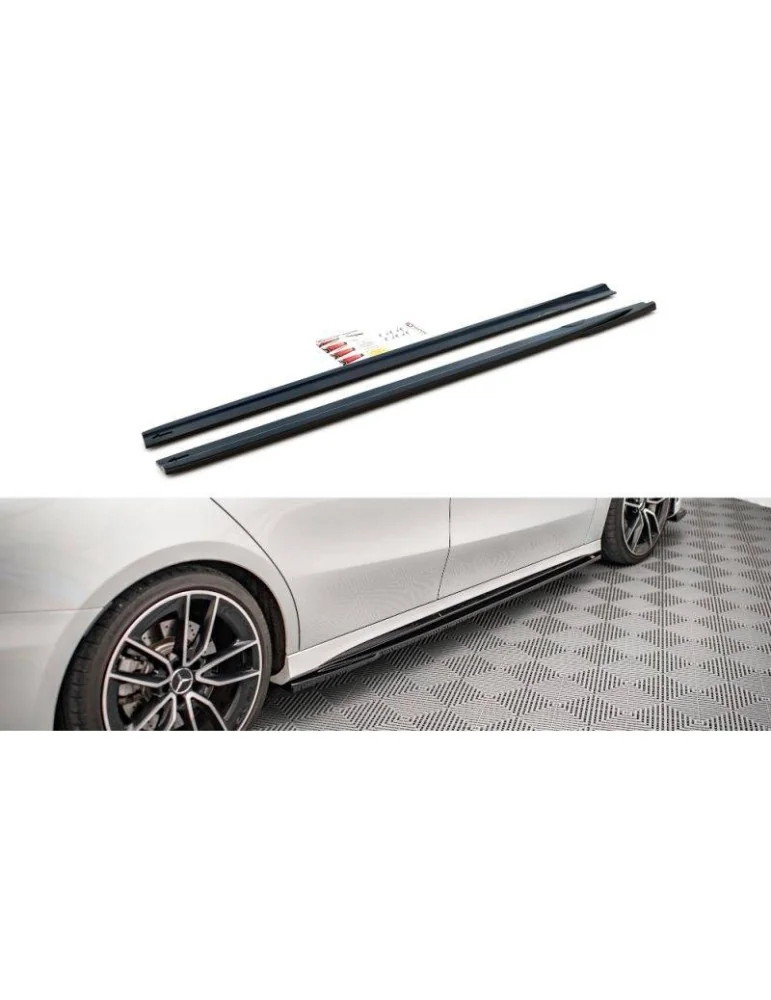 Extension / Rajout de Bas de caisse V.2 MERCEDES A35 AMG / AMG-Line W177 - Maxton