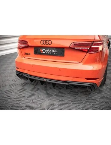 Lame / Diffuseur du Pare-chocs Arrière V.2 AUDI RS3 Sportback 8V Facelift - Maxton