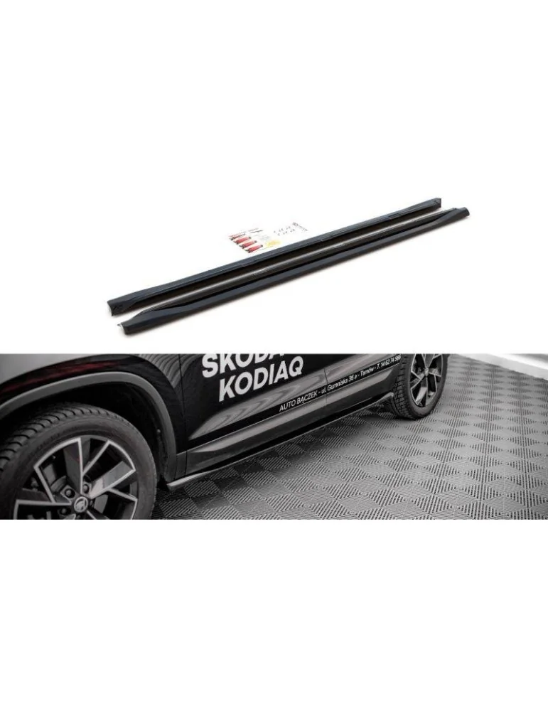 Extension / Rajout de Bas de caisse SKODA KODIAQ MK1 Facelift - Maxton