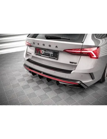 Lame / Diffuseur du Pare-chocs Arrière SKODA OCTAVIA RS Mk4 - Maxton