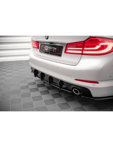 Gamme Street Pro Central Diffuseur Arrière BMW 5 G30 - Maxton
