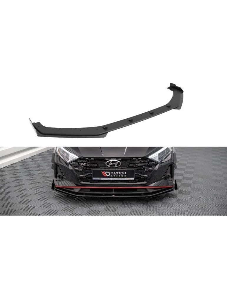 Gamme Street Pro Lame de Pare-chocs Avant V.1 + Volets latéraux HYUNDAI I20 N MK3 - Maxton
