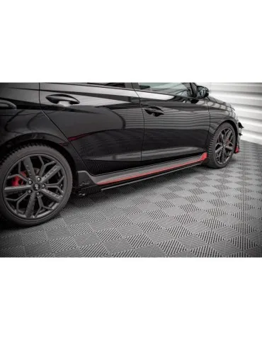 Gamme Street Pro Extension / Rajout de Bas de caisse + Volets latéraux HYUNDAI I20 N MK3 - Maxton
