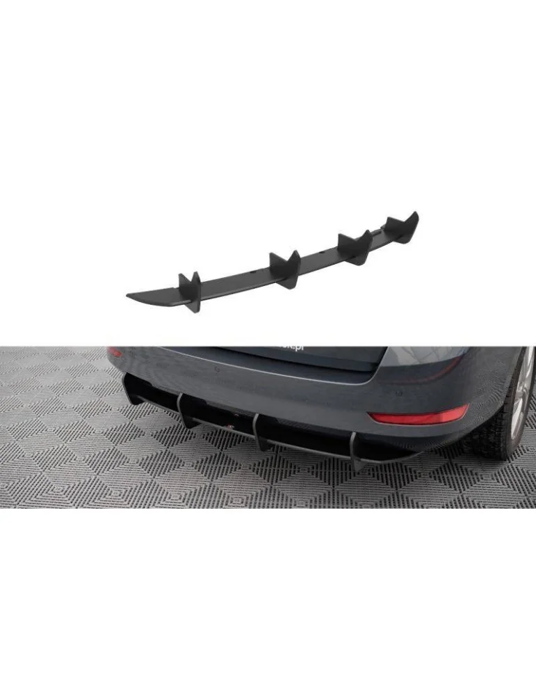 Gamme Street Pro Central Diffuseur Arrière SKODA FABIA Combi MK3 Facelift - Maxton