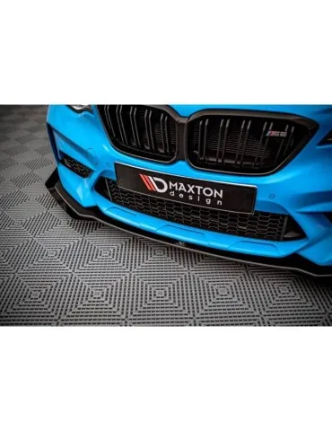 Gamme Street Pro Lame de Pare-chocs Avant V.1 + Volets latéraux BMW M2 Competition F87 - Maxton