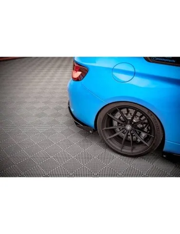 Gamme Street Pro Lame de Pare-chocs Arrière + Volets latéraux BMW M2 F87 - Maxton